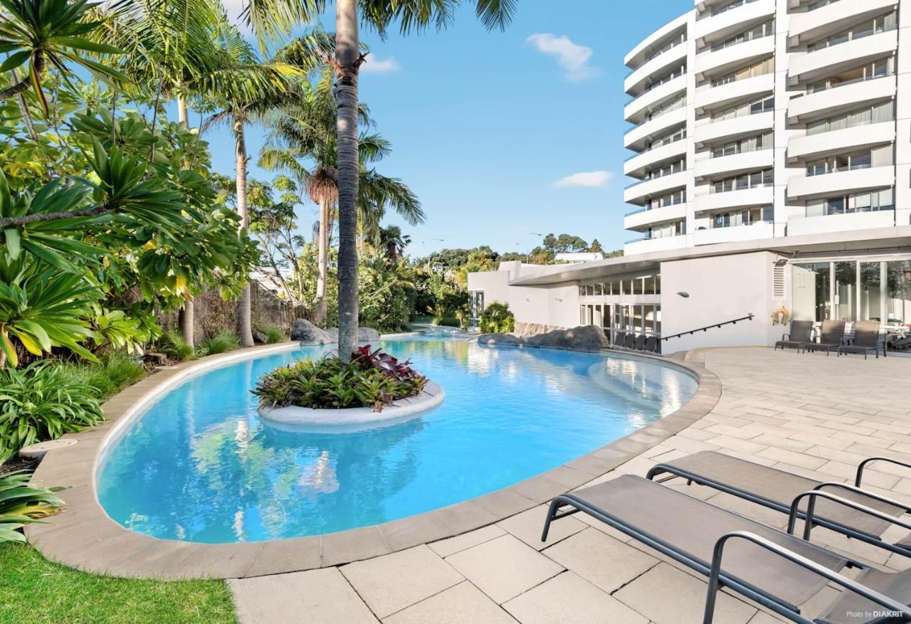Le Mirage- Stylish, Central Apartment With Pools, Sauna, More Auckland Exterior photo